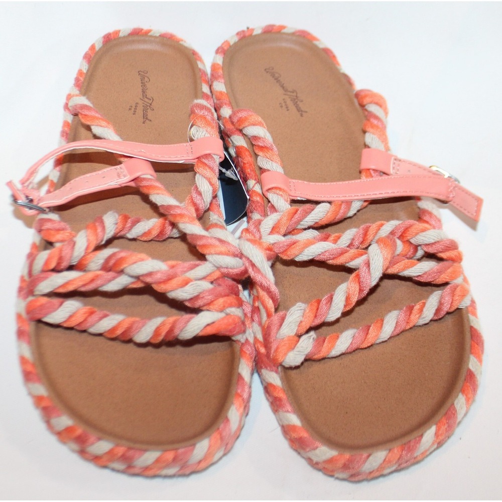 Women's Serena Rope Sandals - Universal Thread  - Size 6.5 -  NEW w/TAGS
